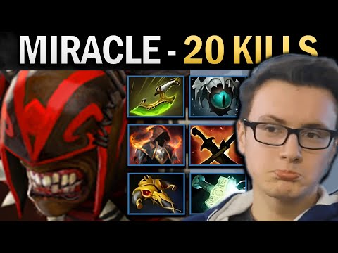 Bloodseeker Gameplay Miracle with 20 Kills and Mjolnir - Dota 2 Ringmaster