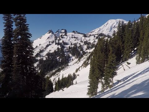 Skiing The Tatoosh Traverse