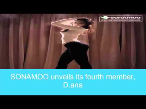 SONAMOO unveils its fourth member, D.ana