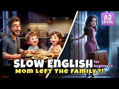 Mommy Left Us In The Night! | Easy English Listening for Beginners (A1–A2)