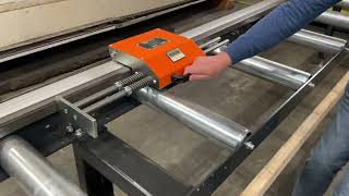 滾筒輸送機 ZM 6 + 6 meter rollerconveyors with manual backgauge | 图像 4 - Machineryline