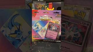 Prismatic Evolutions Sylveon Tech Sticker Collection!!! #pokemon #packopenning #tcg #packs #cards