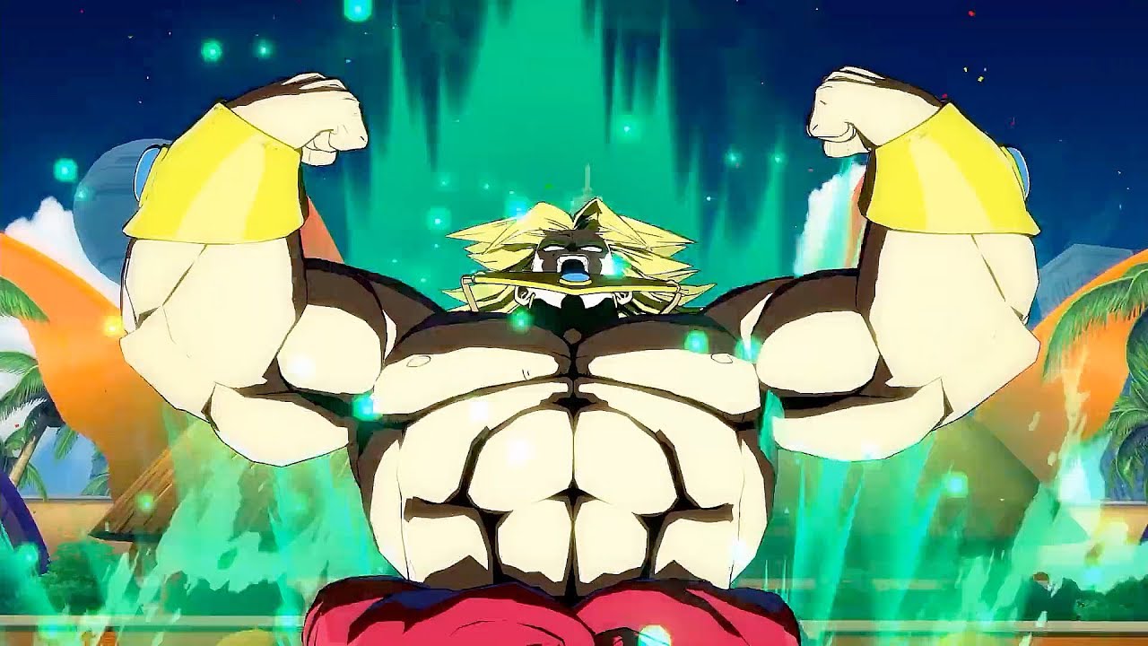 DRAGON BALL FIGHTERZ DLC 1 - Legendary Super Saiyan BROLY and BARDOCK all moveset & Ultimate Attacks