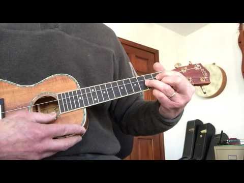 You are My Sunshine, ukulele: melody and chords, tutorial