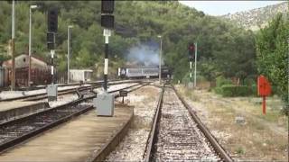 preview picture of video 'vlak Perković-Split'