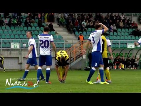 SKRÓT: Siarka Tarnobrzeg - Wisła Puławy 1:0 (1:0), 14.05.2016 HD