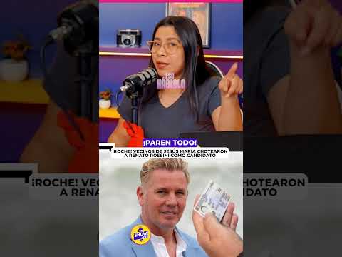 💥 RENATO ROSSINI NO LOGRÓ LA ALCALDÍA DE JESÚS MARÍA | Show.pe