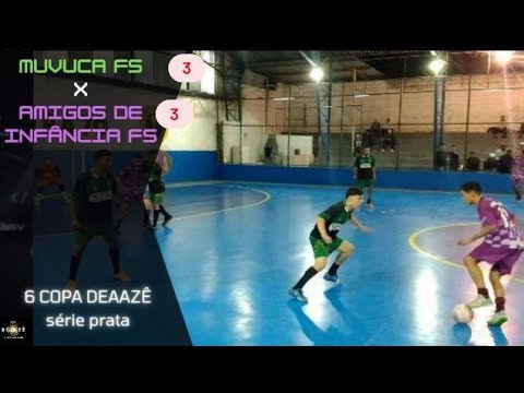 FUTSAL / MUVUCA FS X AMIGOS DE INFÂNCIA FS / 6° COPA DEAAZÊ SÉRIE PRATA 2022 / MELHORES MOMENTOS