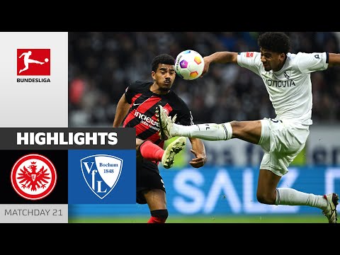 Resumen de Eintracht Frankfurt vs VfL Bochum Matchday 21