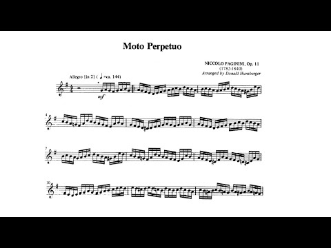 Niccolò Paganini: Moto Perpetuo (Wynton Marsalis, cornet)