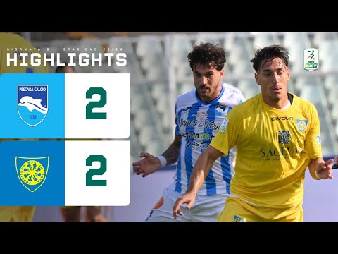 Pescara-Carrarese 2-2 | PAREGGIO all'Adriatico di Pescara | HIGHLIGHTS Serie BKT