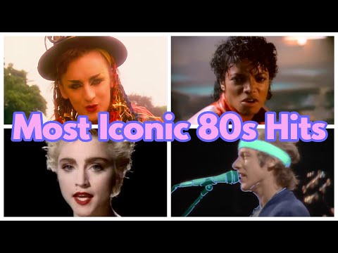 The 100 most iconic songs of the '80s (New Version)