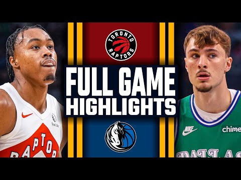 Toronto Raptors vs Dallas Mavericks - FULL GAME HIGHLIGHTS | October 26, 2025 NBA Season