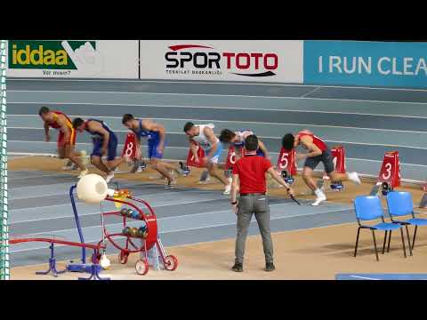 60 m Men Group 1. Hajrudin Vejzovic (BIH) 6.79 27th Balkan Indoor Championships Istanbul 2022
