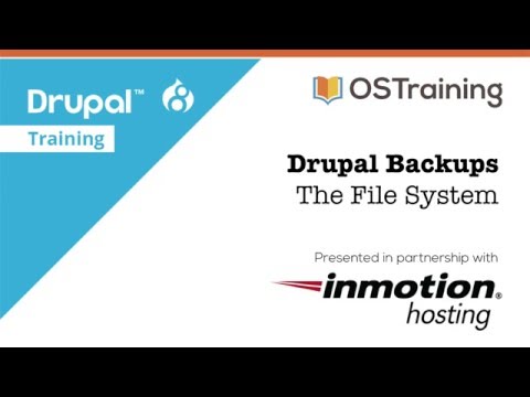 Drupal Backups Tutorial 1 Introduction and Setup