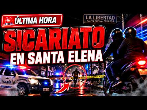 🚨 ÚLTIMA HORA: Sicariato en Santa Elena la Libertad en plena calle