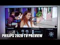 Philips 2020 TV preview: OLED met AI, B&W geluid en Ambilight
