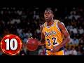 Magic Johnson Top 10 Plays Of Career
