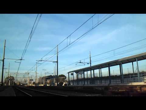 E656.040 sull' IC 707 Roma Termini - Taranto, in transito a Torricola