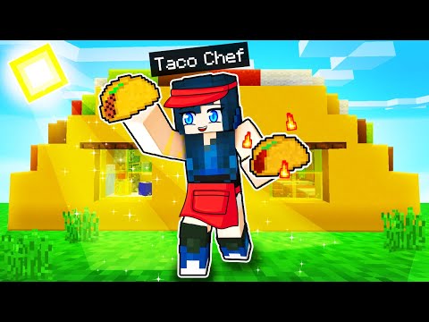 We made a TACO RESTAURANT  in Minecraft!