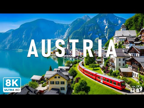 Austria 8K UHD - Majestic Alps and Peaceful Villages with Relaxing Music - VIDEO 8K UHD
