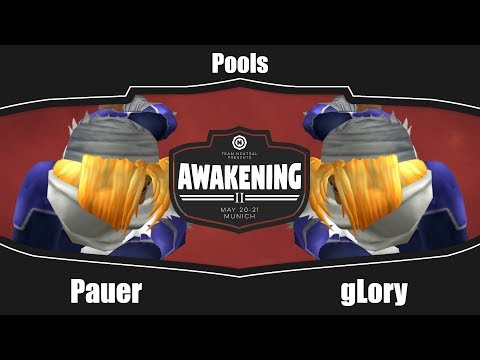 Awakening 2 - Pauer (Sheik) Vs. gLory (Sheik) - Pools - Melee Singles