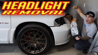 Removing the Headlights Dodge Ram 1500 2500 3500 | 2002 to 2005