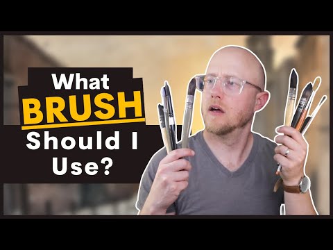 Your Guide to Watercolor Brushes