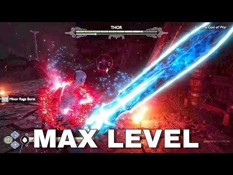 Thor Meets The Blade Of Olympus - God Of War Ragnarok 4K HD