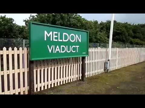Meldon Viaduct Station, Dartmoor Railway, Devon