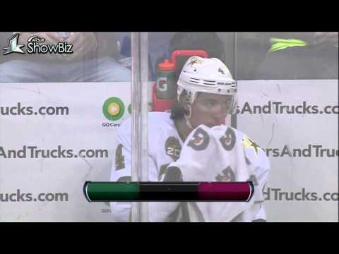 Aaron Palushaj breakaway no penalty shot Mar 20 2013 Dallas Stars vs Colorado Avalanche NHL Hockey