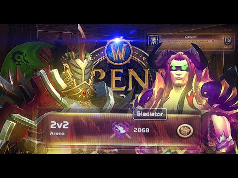 Deadly Double DPS 2v2 Ret/Dh - 2100+  8.3 BFA WoW  | ROAD TO GLADIATOR