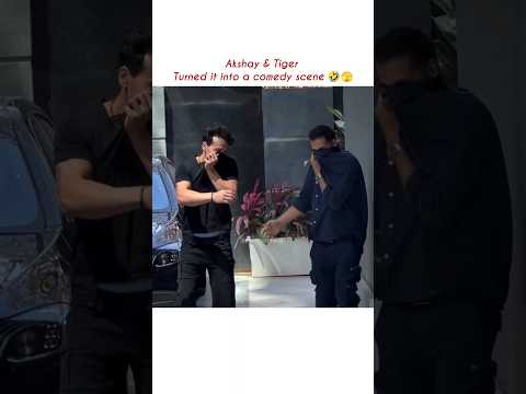 They turned it into a comedy scene 😂🫣 #shortsfeed #akshaykumar #tigershroff #funnyshort #trending