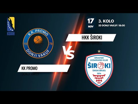KK Promo vs HKK Široki - 3. kolo - KSBIH - 2022/2023