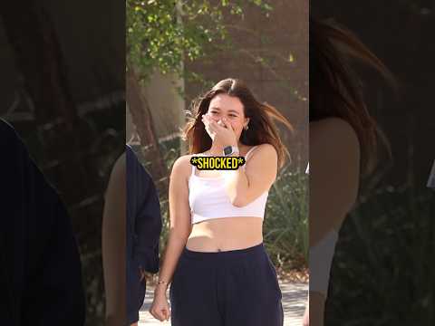 She was shocked at his pickup line.. 😂💀 #pranks #pickuplines #rizz #arizonastateuniversity