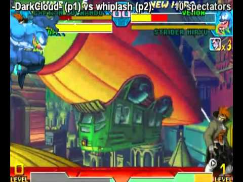 [GGPO MVC] -DarckCloud- vs whiplash 2