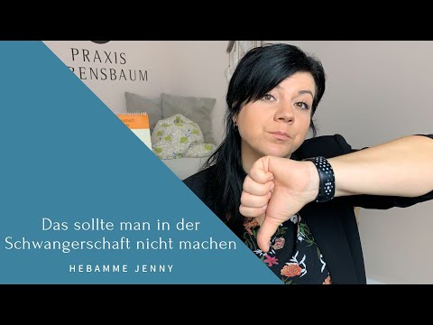 Das sollte man in der Schwangerschaft nicht machen