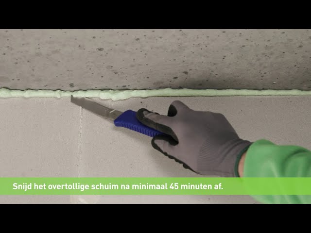 Illbruck PUR Super Set - Mousse PU FM310 (12pcs) - avec pistolet et nettoyant-image