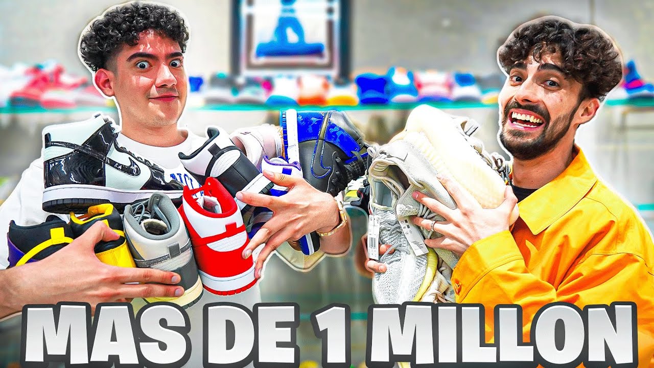 DONATO ROMPE RÉCORD COMPRANDO SNEAKERS (Más de un millón en sneakers)??