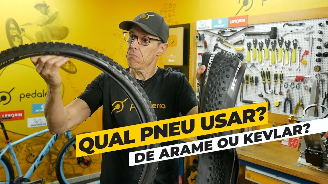 Pneu de arame ou pneu de kevlar? Qual devo usar na bike? Quais as diferenças? Pedaleria