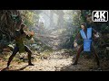 MORTAL KOMBAT 1 REPTILE VS SUB ZERO 1995 Movie Skin Gameplay 4K 60FPS