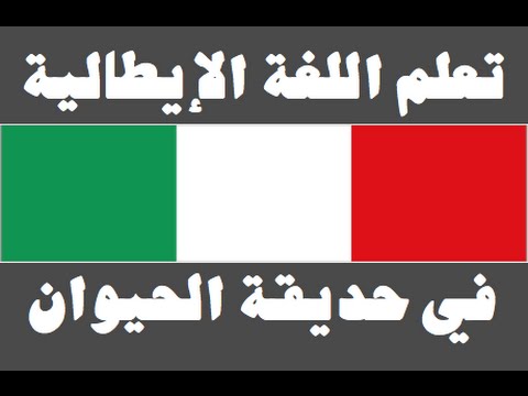 تعلم اللغة الإيطالية ١ العائلة Imparare la lingua araba