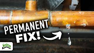 How To Fix A Pinhole Water Leak In Copper Pipe | No Soldering Needed!