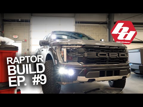 Baja Designs XL Racer + S1/SAE Fog Pocket Kit // 2024 Raptor Build Ep.9