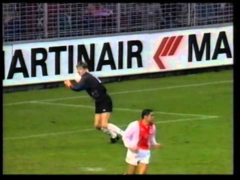 Ajax-Willem II 3-1 seizoen 1993-1994