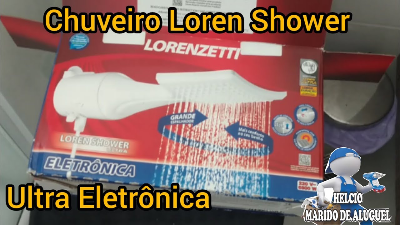 Como instalar Chuveiro Loren Shower ultra eletrônica