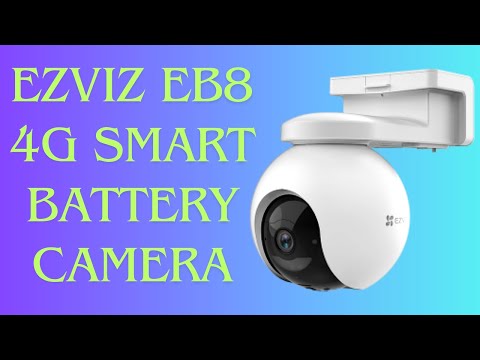 EZVIZ EB8 4G Smart Home Battery Camera | ATECHS