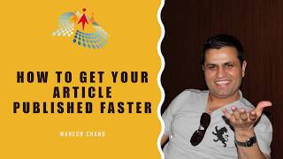 Get Your Article Approved Faster