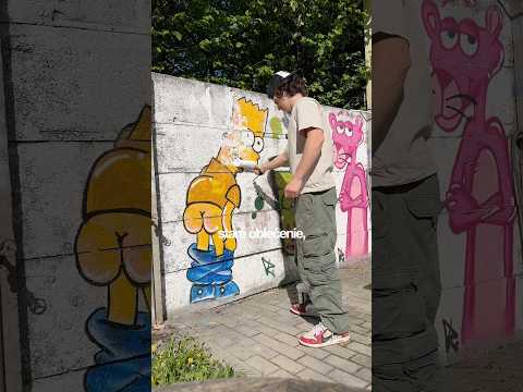 MAĽUJEM STREETART BABKE NA PLOT #part1
