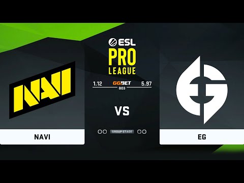 🔴  RU   NAVI vs EG BO3  ESL Pro League Season 14